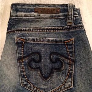 Express ReRock bootcut jeans